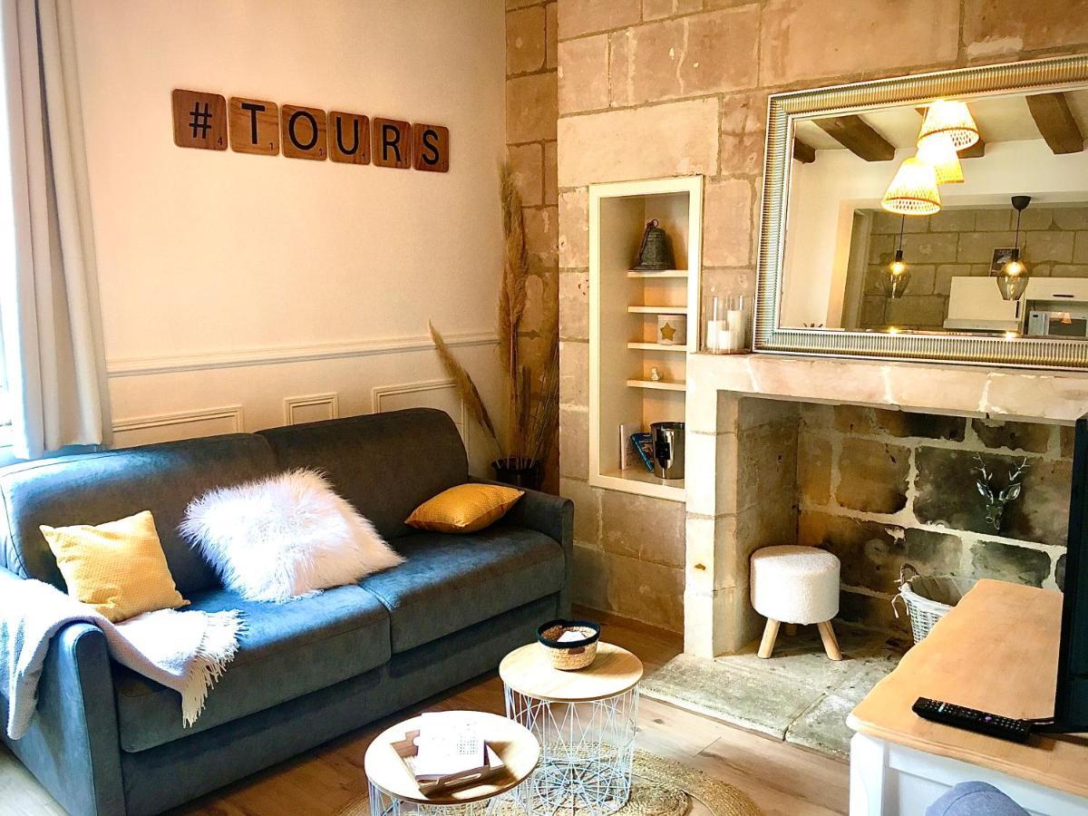 Vieux Tours, Charmant T2 40M2, 4 Pers, Lumineux Esterno foto